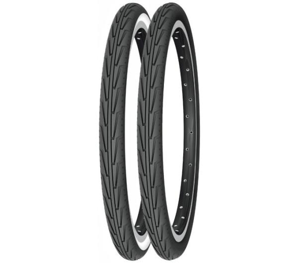 Michelin MICHELIN DRAHTREIFEN CITY'J ACCESS LINE 37-490 Schwarz/Wei&szlig; Produktbild 1