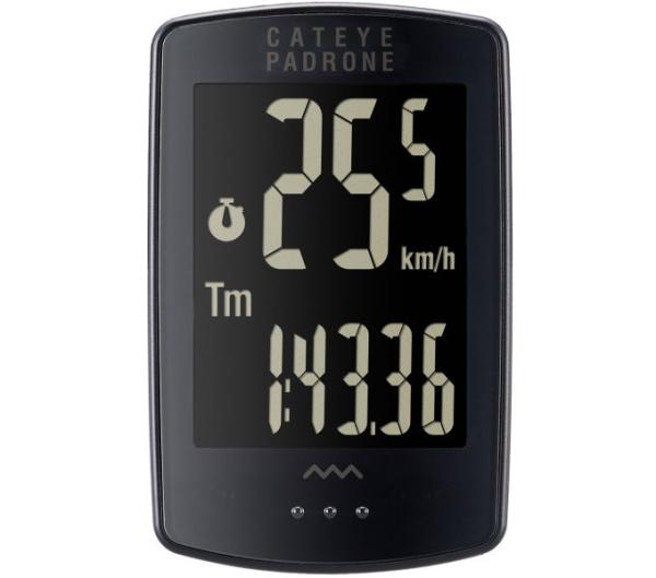 CATEYE CATEYE Fahrradcomputer Padrone Schwarz/Schwarz Produktbild 1