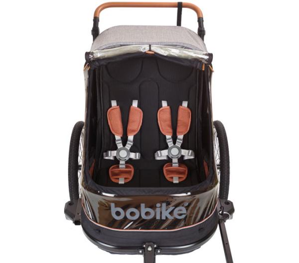 Bobike Bobike Kinderanh&auml;nger Trailer Moobe Grey Produktbild 2