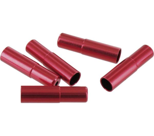 VAR 100 Stück. Außenhüllenendkappen FR-01960 Rot