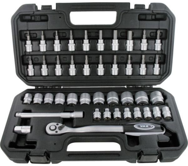VAR Steckschl&uuml;ssel-/Bit-Satz DV-11900