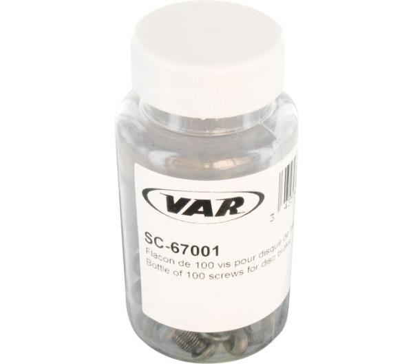 VAR 100 Stk. Bremsscheibenschrauben SC-6700x M5 x 12 mm Produktbild 1