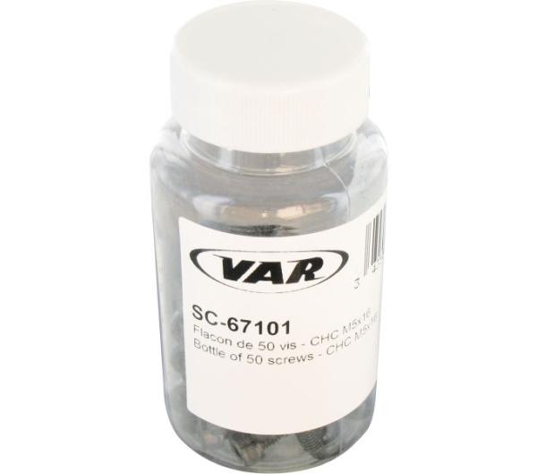 VAR 50 Stk. Zylinderkopfschrauben SC-67101 M5 x 16 mm Produktbild 1