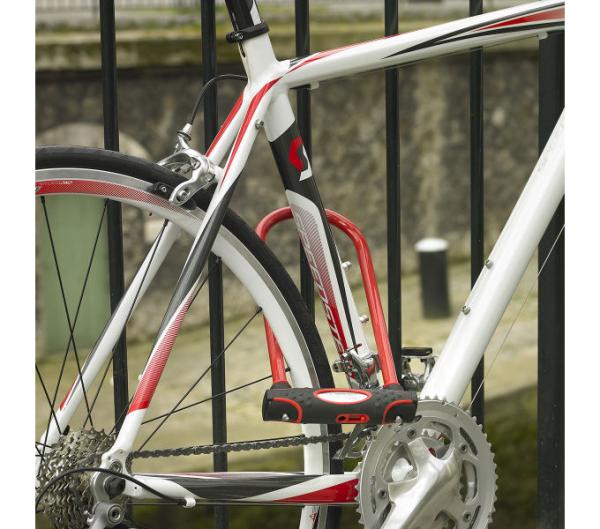 Master Lock B&uuml;gelschloss 8195 Rot 13 mm x 210 mm x 110 mm Schl&uuml;ssel Produktbild 5