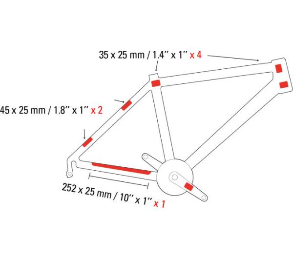 Z&eacute;fal Rahmenschutzfolie Skin Armor Set S Produktbild 3