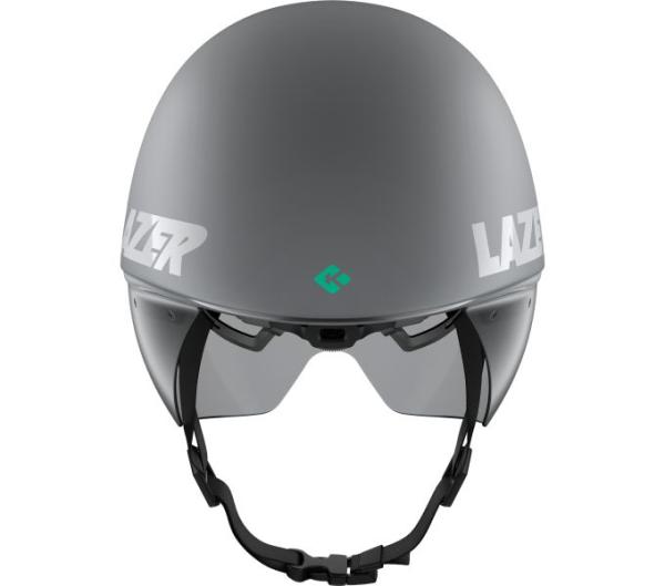 LAZER LAZER Helm Volante KinetiCore Triathlon/Zeitfahren Matte White Silver (S) 52-56 Produktbild 2