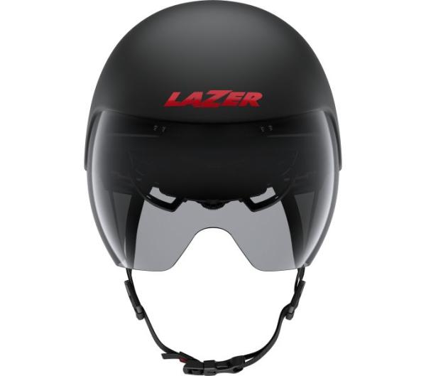 LAZER LAZER Helm Volante KinetiCore Triathlon/Zeitfahren Matte Black Red (M) 55-59 cm Produktbild 1