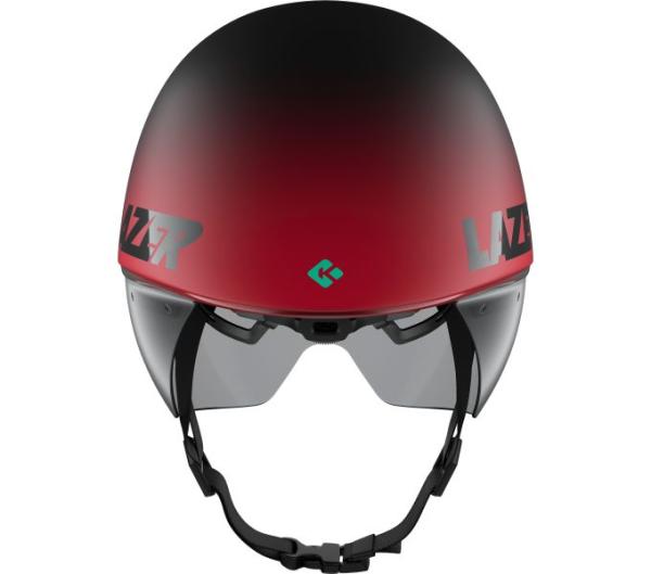 LAZER LAZER Helm Volante KinetiCore Triathlon/Zeitfahren Matte Black Red (M) 55-59 cm Produktbild 2