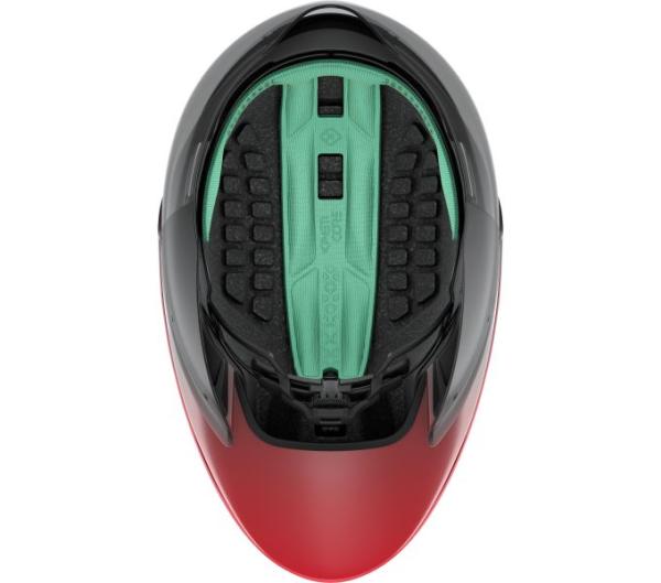 LAZER LAZER Helm Volante KinetiCore Triathlon/Zeitfahren Matte Black Red (M) 55-59 cm Produktbild 5