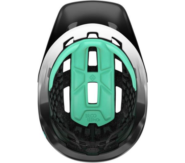 LAZER LAZER Helm Coyote KinetiCore MTB Matte White Black (S) 52-56 cm Produktbild 5