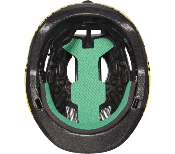 LAZER LAZER Helm Nutz KinetiCore Kids & Junior Black Flash Yellow Unisize 50-56 cm Produktbild 5