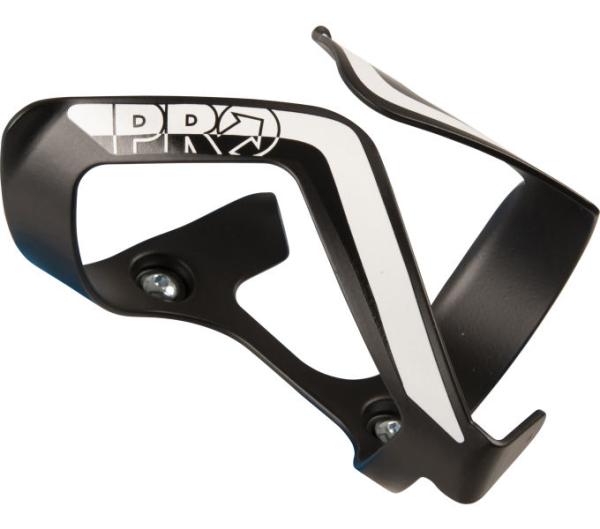 PRO Flaschenhalter Aluminium Seite Schwarz/Wei&szlig; Einschub rechts Produktbild 1