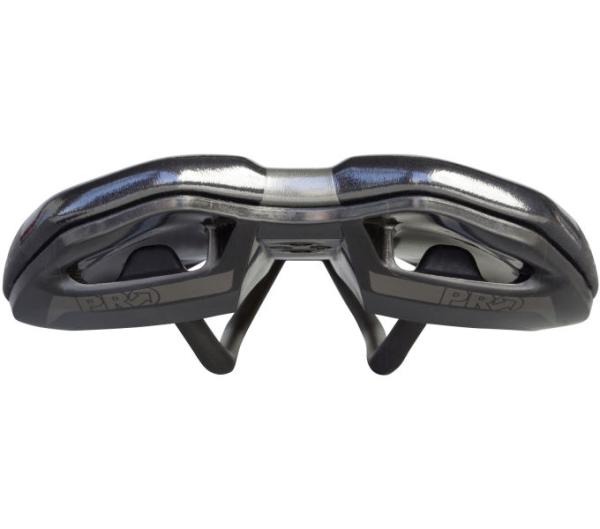 PRO Fahrradsattel Griffon Gel 142 mm Schwarz Edelstahl Gestell Produktbild 4