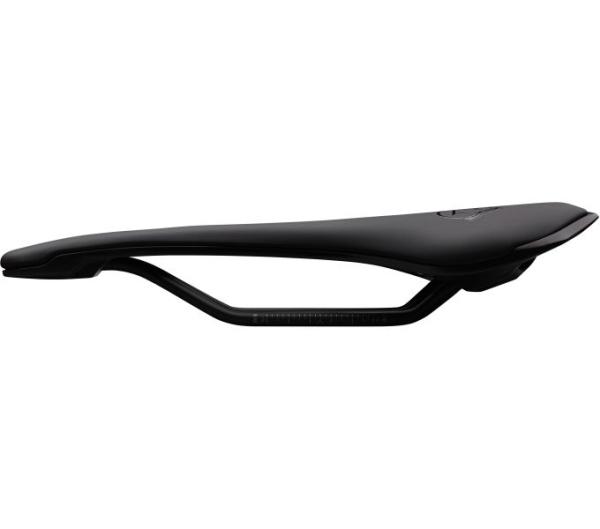 PRO Fahrradsattel Falcon Performance 132 mm Schwarz Edelstahl Gestell Produktbild 3