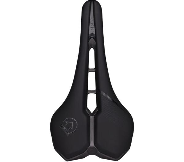 PRO Fahrradsattel Falcon Performance 132 mm Schwarz Edelstahl Gestell Produktbild 4