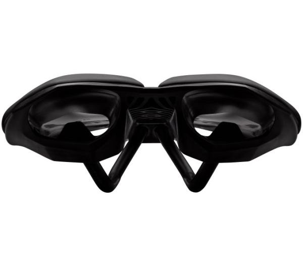 PRO Fahrradsattel Falcon Performance 142 mm Schwarz Edelstahl Gestell Produktbild 1