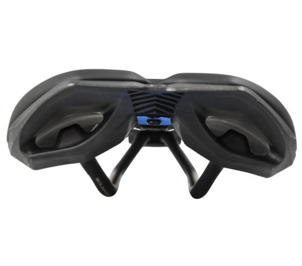 PRO Fahrradsattel Turnix Performance 132 mm Schwarz Edelstahl Gestell Produktbild 2