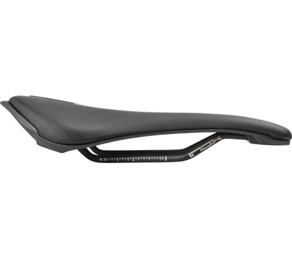 PRO Fahrradsattel Turnix Performance 142 mm Schwarz Edelstahl Gestell Produktbild 3