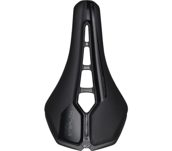 PRO Fahrradsattel Stealth Curved Performance 142 mm Schwarz Edelstahl Gestell Produktbild 4