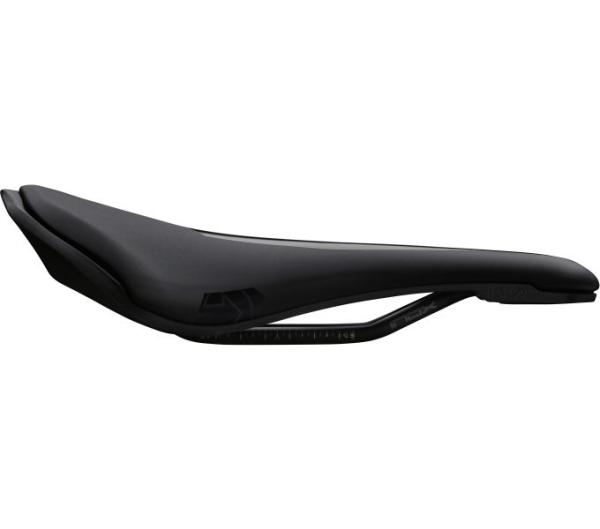 PRO Fahrradsattel Stealth Curved Performance 152 mm Schwarz Edelstahl Gestell Produktbild 3