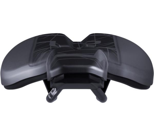 PRO Fahrradsattel MSN 1.3 Enduro 142 mm Schwarz Edelstahl Gestell Produktbild 4