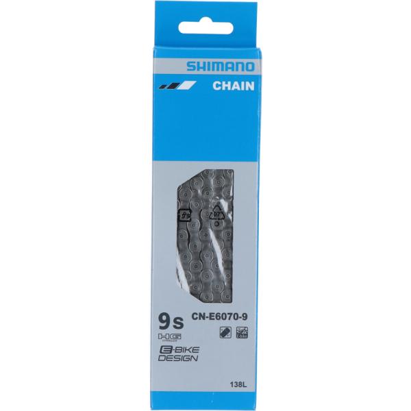 SHIMANO Kette CN-E6070 9-fach 138 Glieder Produktbild 1