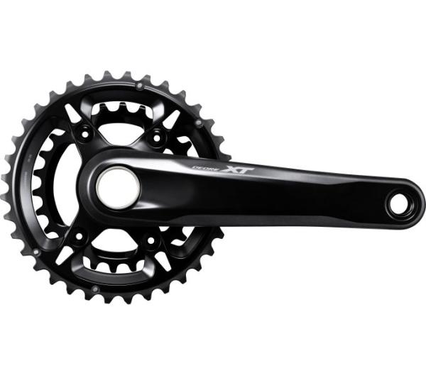 SHIMANO Kurbelgarnitur DEORE XT FC-M8100-2 12-fach 180 mm 36-26 Z&auml;hne Produktbild 1