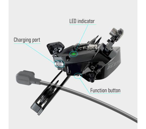 SHIMANO Schaltwerk 105 Di2 RD-R7150 12-fach Mittellang Produktbild 4