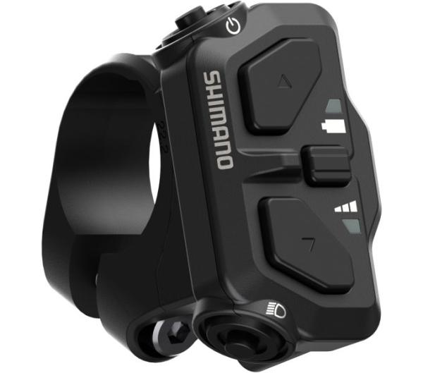 SHIMANO Schalter SHIMANO E-BIKE SYSTEMS S-WEN600-L Schelle 35,0 mm mit 31,8 mm Adapter Produktbild 1
