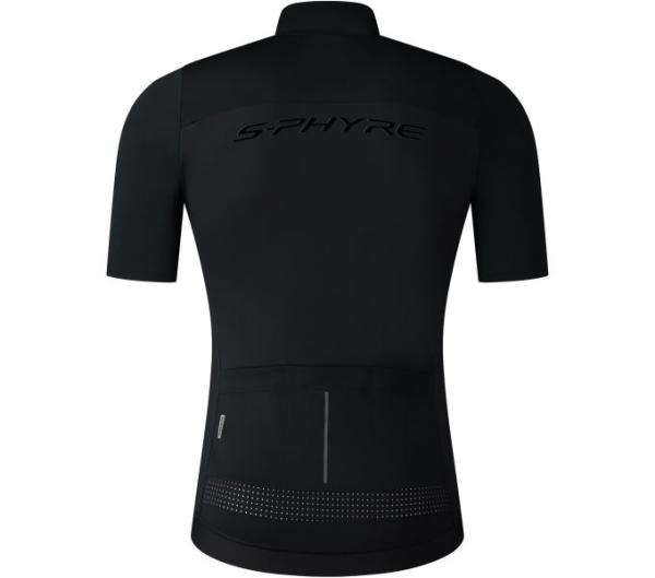 SHIMANO S-PHYRE Short Sleeves Wind Jacket Black S Produktbild 1