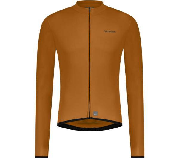 SHIMANO VERTEX Thermal Long Sleeve Jersey Bronze 3XL