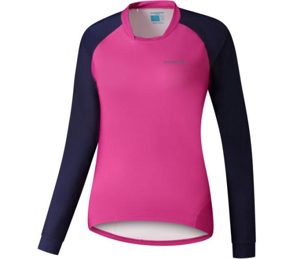 SHIMANO W'S SAIKO  LONG SLEEVES WARM MAGENTA XXL