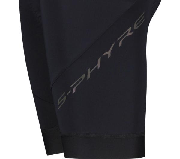 SHIMANO W's S-PHYRE LEGGERA Bib Shorts Black L Produktbild 2