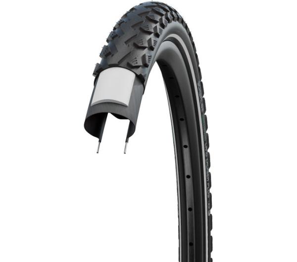 Schwalbe SCHWALBE DRAHTREIFEN LAND CRUISER PLUS    37-622 Schwarz/Reflex