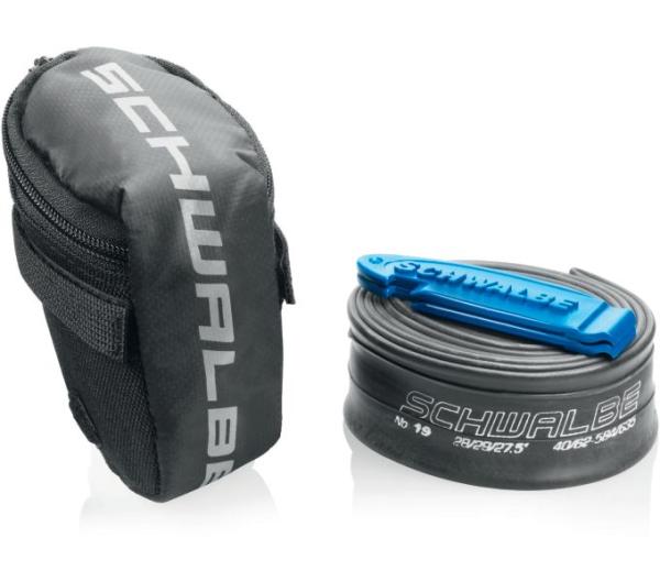 Schwalbe SCHWALBE SATTELTASCHE MTB 27,5" und 29" (inkl. SV19 & 2 Reifenhebern)