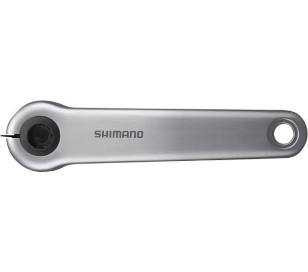 SHIMANO Kurbelarm SHIMANO E-BIKE SYSTEMS FC-E6100 links 175 mm Silber