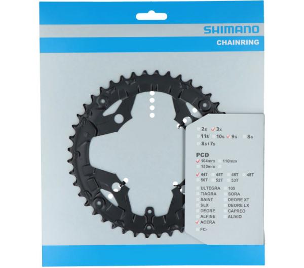 SHIMANO Kettenblatt ACERA FC-T3010 44 Z&auml;hne f&uuml;r KSR