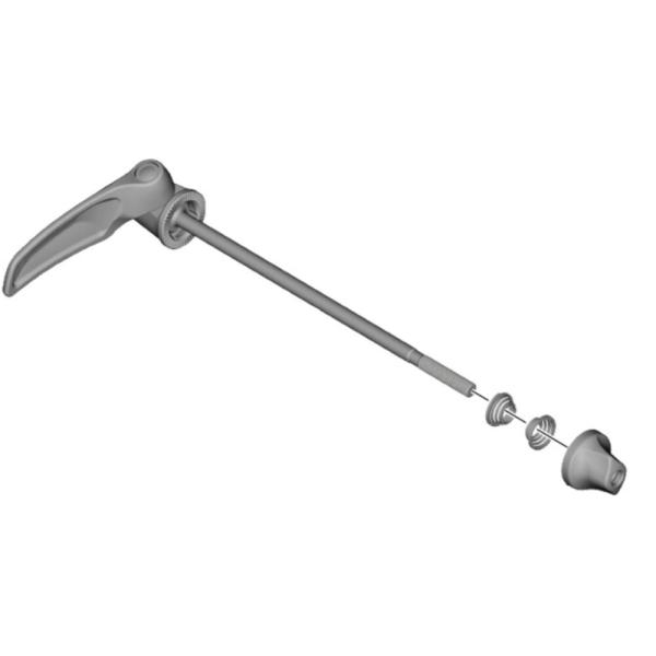 SHIMANO Schnellspanner 133 mm HB-M3050 Schwarz