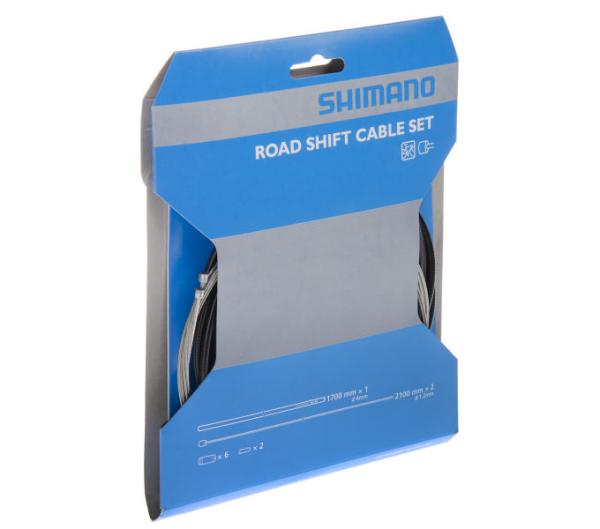 SHIMANO Schaltzug-Set Road Stahl Produktbild 1