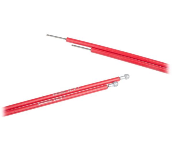 SHIMANO Bremszug-Set Road SIL-TEC beschichtet Rot Produktbild 1