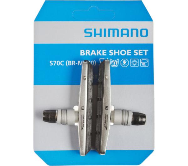 SHIMANO Bremsschuh S70C Cartridge BR-M770 1 Paar F&uuml;r Alufelge Produktbild 1